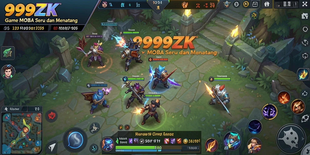 Gameplay menarik dan visual memukau dalam 999ZK.