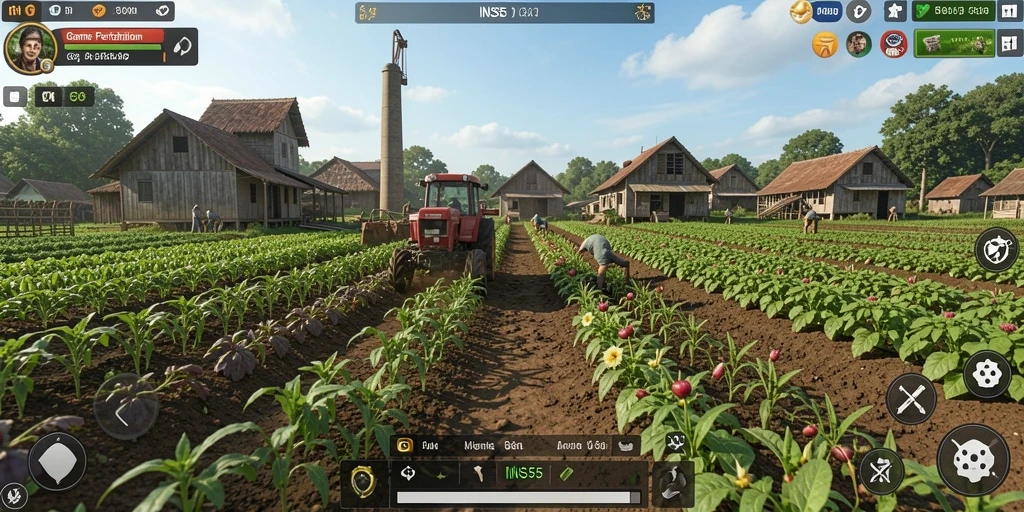 Gameplay menarik di dunia pertanian INS55.