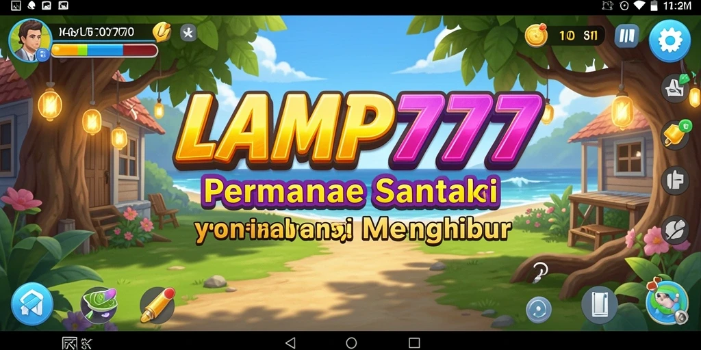 Tampilan menarik gameplay LAMPU777 saat menyelesaikan level Casual.