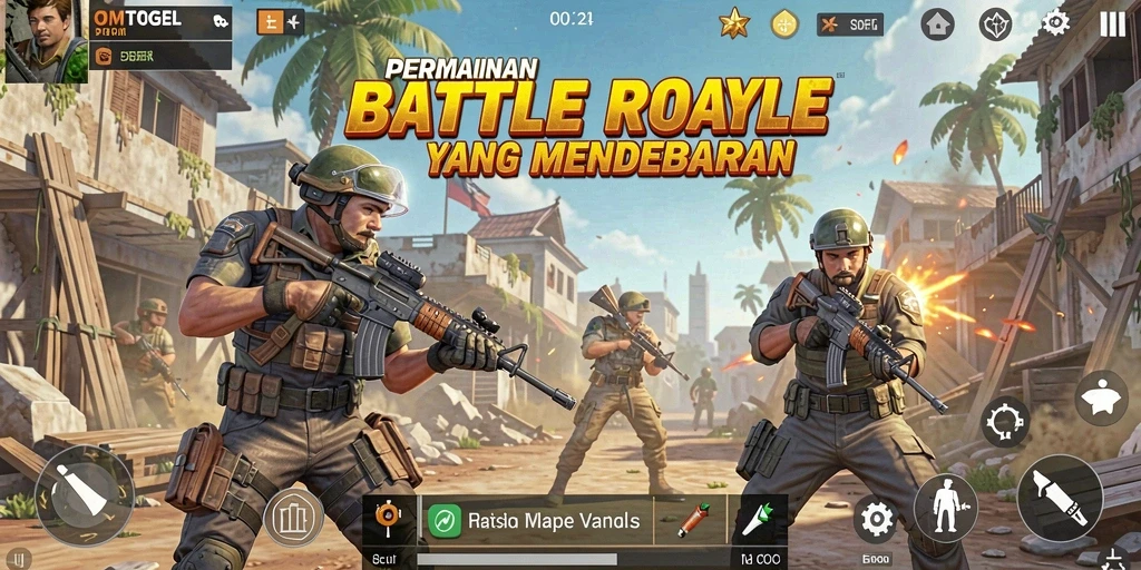 Tampilan gameplay OMTOGEL yang seru dan kompetitif.