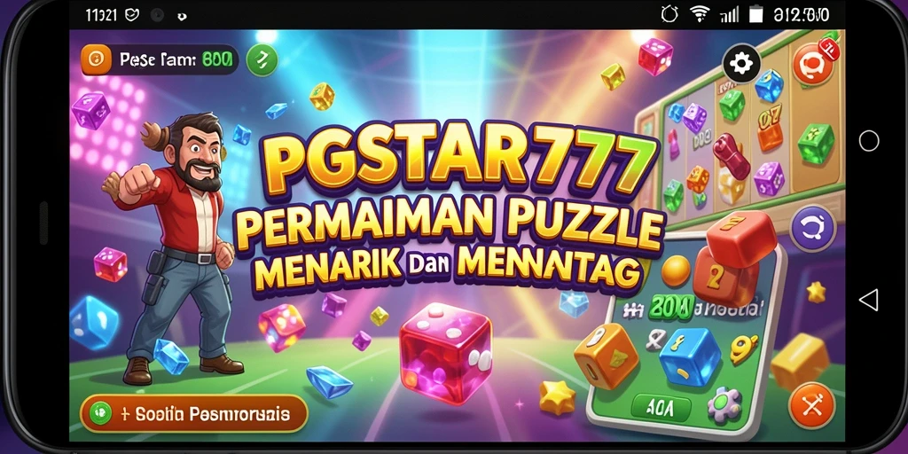 Tampilan gameplay PGSTAR777 yang seru dan penuh tantangan puzzle.