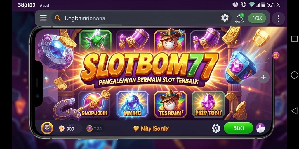 Tampilan gameplay SLOTBOM77 yang mengasyikkan dengan fitur menarik.