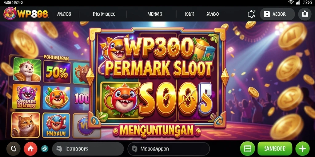 Tampilan gameplay WP888 yang menarik dan mendebarkan.